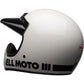 Bell Moto-3 Adult MX Helmet - Classic Gloss White