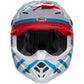 Bell Moto-9S Flex Helmet - Banshee Gloss White/Red