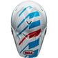 Bell Moto-9S Flex Helmet - Banshee Gloss White/Red