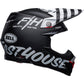 Bell Moto-9S Flex Helmet - Fasthouse Flex Crew Matt Black/White