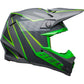 Bell Moto-9S Flex Helmet - Sprite Gloss Grey/Green