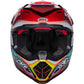 Bell Moto-9S Flex Helmet - Tagger Edge White/Aqua