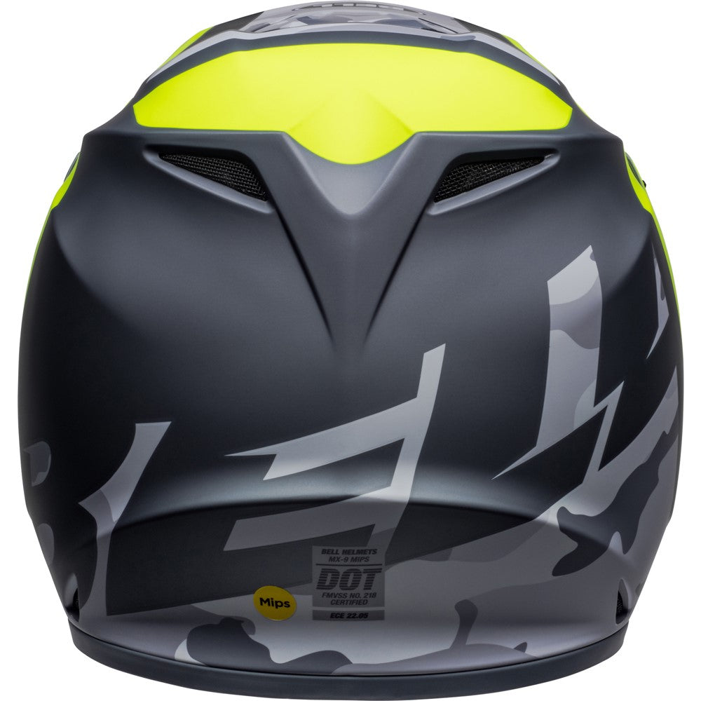 Bell MX-9 MIPS Adult MX Helmet - Alter Ego Matt High Viz Camo