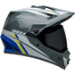 Bell MX-9 Adventure MIPS Helmet - Alpine Gloss Grey/Blue