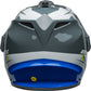 Bell MX-9 Adventure MIPS Helmet - Alpine Gloss Grey/Blue