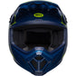Bell MX-9 MIPS Adult MX Helmet - Zone Gloss Navy/Retina