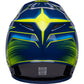 Bell MX-9 MIPS Adult MX Helmet - Zone Gloss Navy/Retina