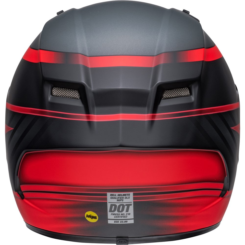 Bell Qualifier DLX MIPS Helmet - Raiser Matt Black/Crimson