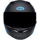 Bell Qualifier Helmet - Ascent Matt Black/Cyan