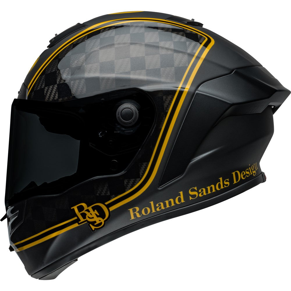 Bell Race Star DLX Flex Helmet - RSD Player Matt/Gloss Black/Gold