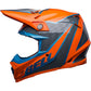 Bell Moto-9S Flex Helmet - Sprite Gloss Orange/Grey