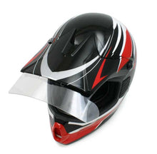 Load image into Gallery viewer, The Mud Off Racing Sub Visor is an extension to your helmet&#39;s peak and comes with 6 tear offs