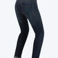 Cafe race mid blue - back view