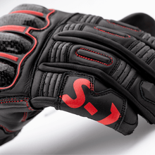 Load image into Gallery viewer, RST S1 LEATHER GLOVE [BLACK/GREY/RED]