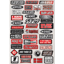 Load image into Gallery viewer, FX07-68012 Factory Effex Fun Phrases Sticker Sheet