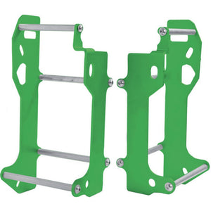 Crosspro Radiator Guards - Kawasaki KX250F 10-16 GREEN