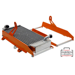 Crosspro Radiator Guards - KTM Husqvarna 2017-2019 - Orange