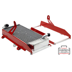 Crosspro Radiator Guards - Honda CRF250R 2014 RED