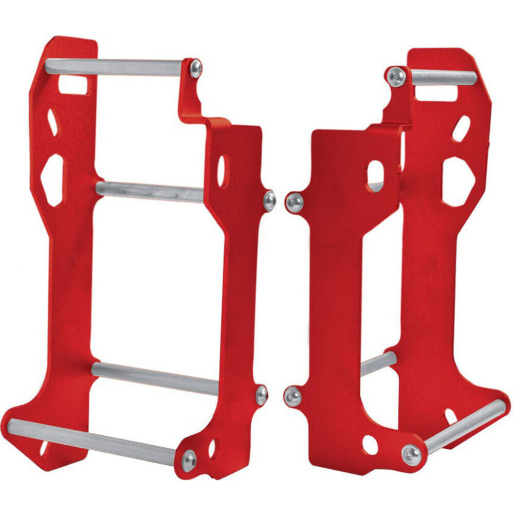 Crosspro Radiator Guards - Honda CRF250R 2014 RED
