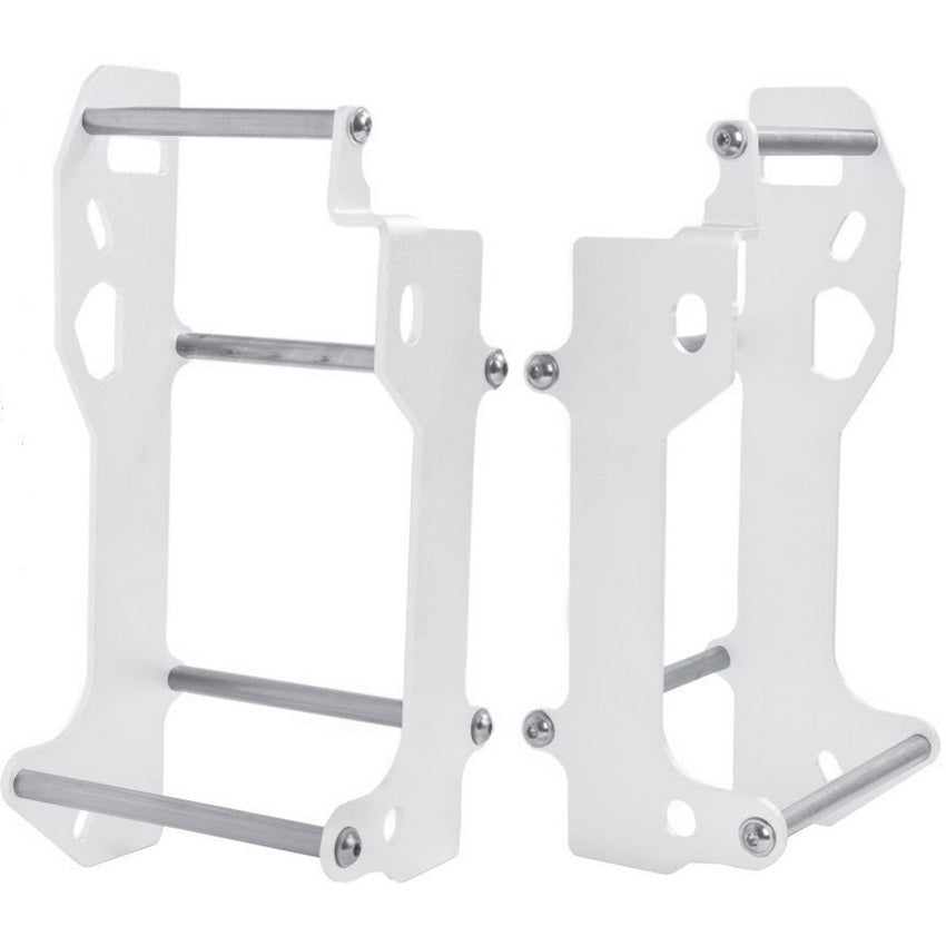 Crosspro Radiator Guards - Yamaha WR450F 12-15 - Silver