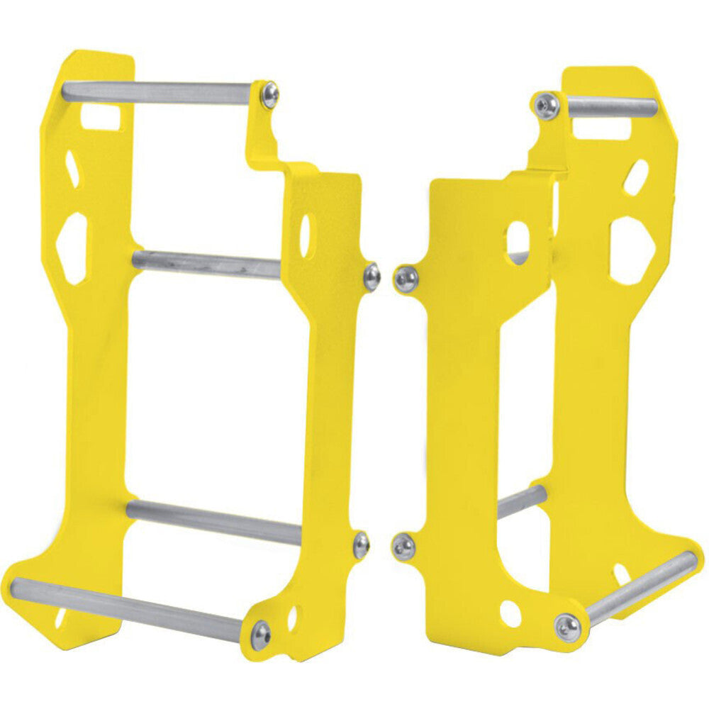 Crosspro Radiator Guards - Suzuki RMZ450 RMX450Z - Yellow