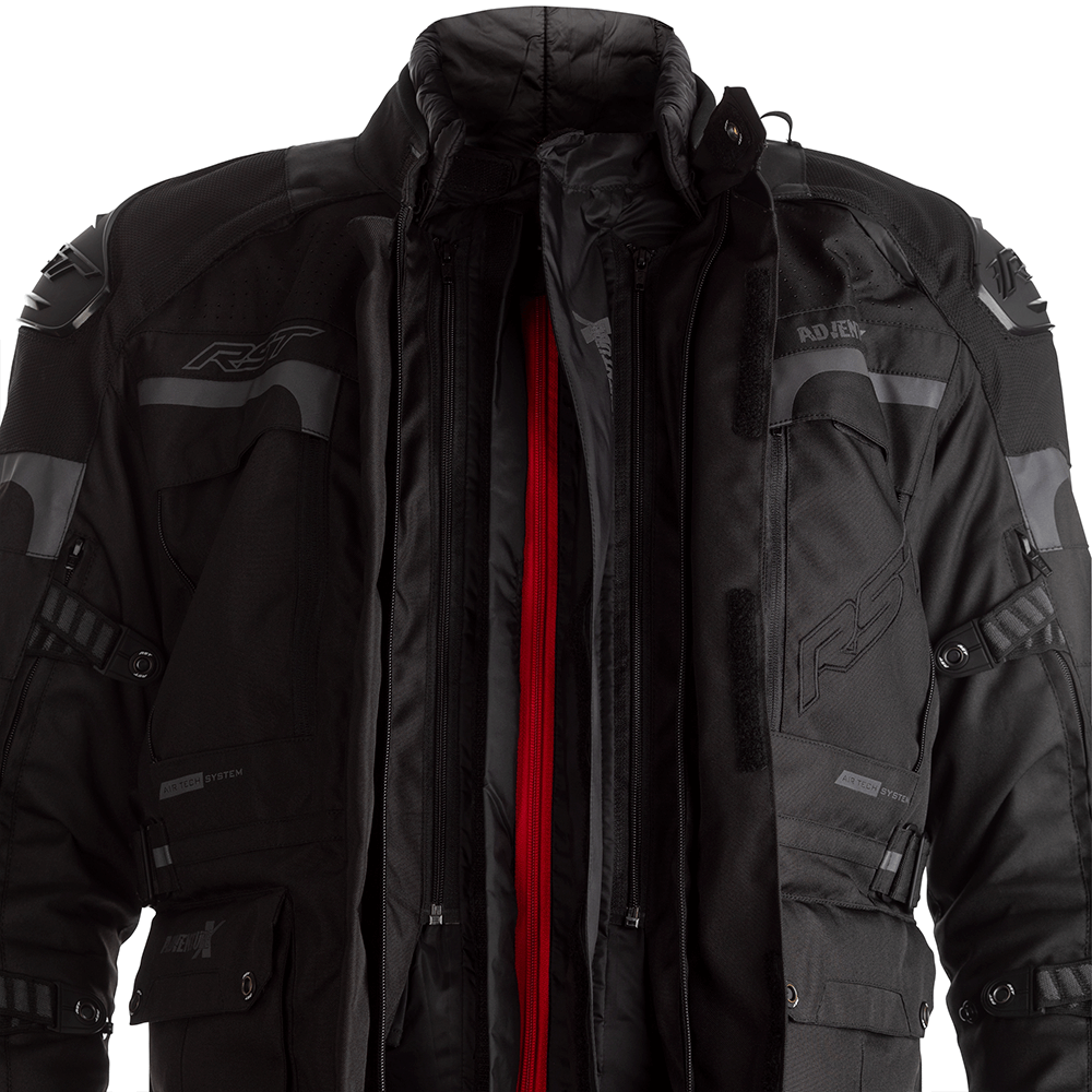 RST ADVENTURE-X TEXTILE JACKET [BLACK]