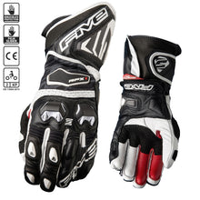 Load image into Gallery viewer, FIVE RFX1 Gloves - Black White