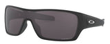 Oakley Turbine Sunglasses - Matte Black with Prizm Gray Polarized Lens