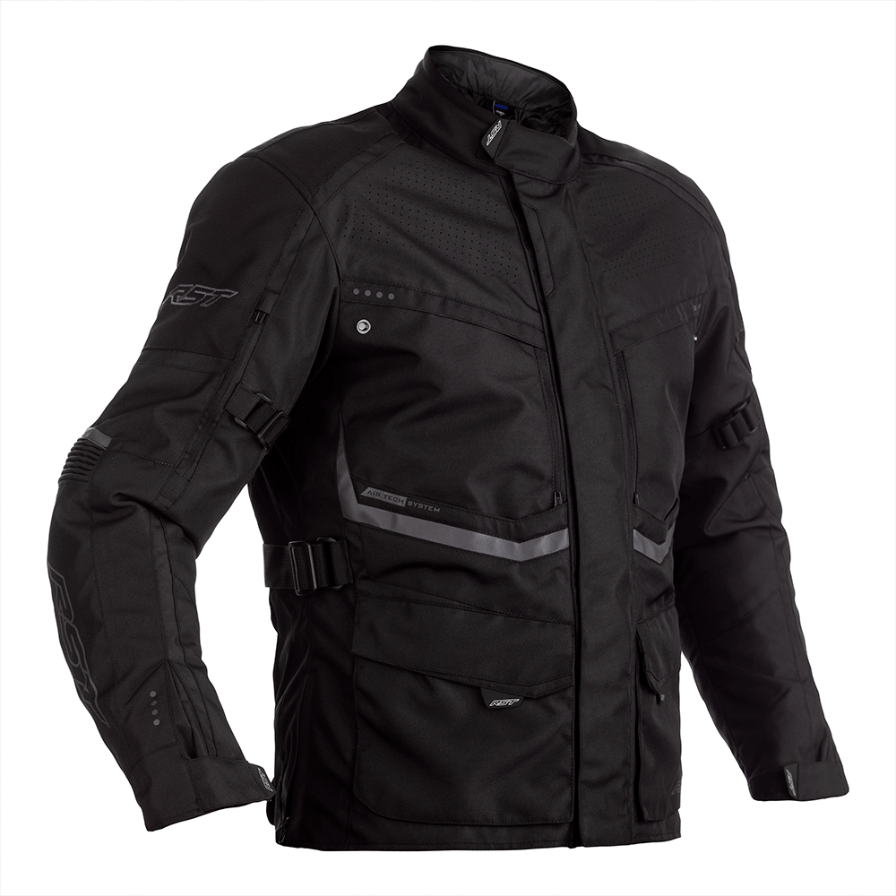 RST MAVERICK LADIES TEXTILE JACKET [BLACK]