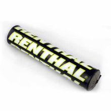 Load image into Gallery viewer, Renthal Team Issue SX barpaid (240mm long) in black/white/yellow - RE-P287