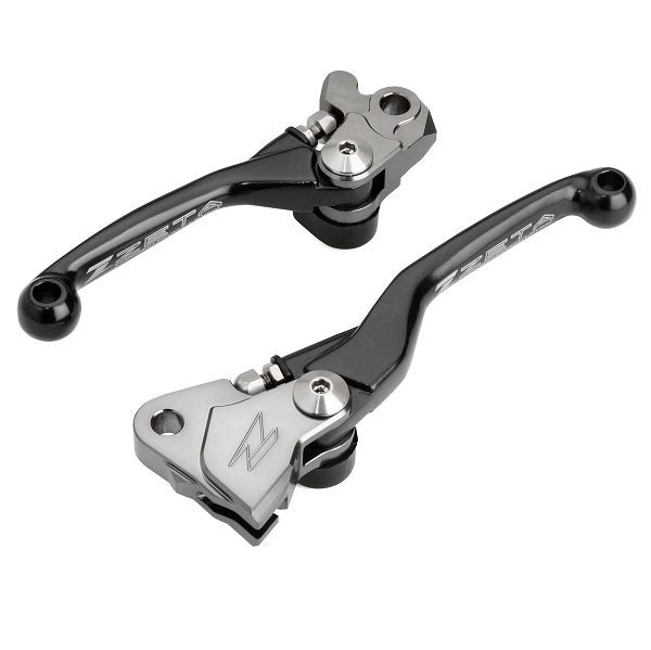 Zeta Pivot Lever Set - Yamaha YZ65 YZ85 - Black