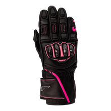 Load image into Gallery viewer, RST S1 LADIES LEATHER GLOVE [BLACK/NEON PINK]