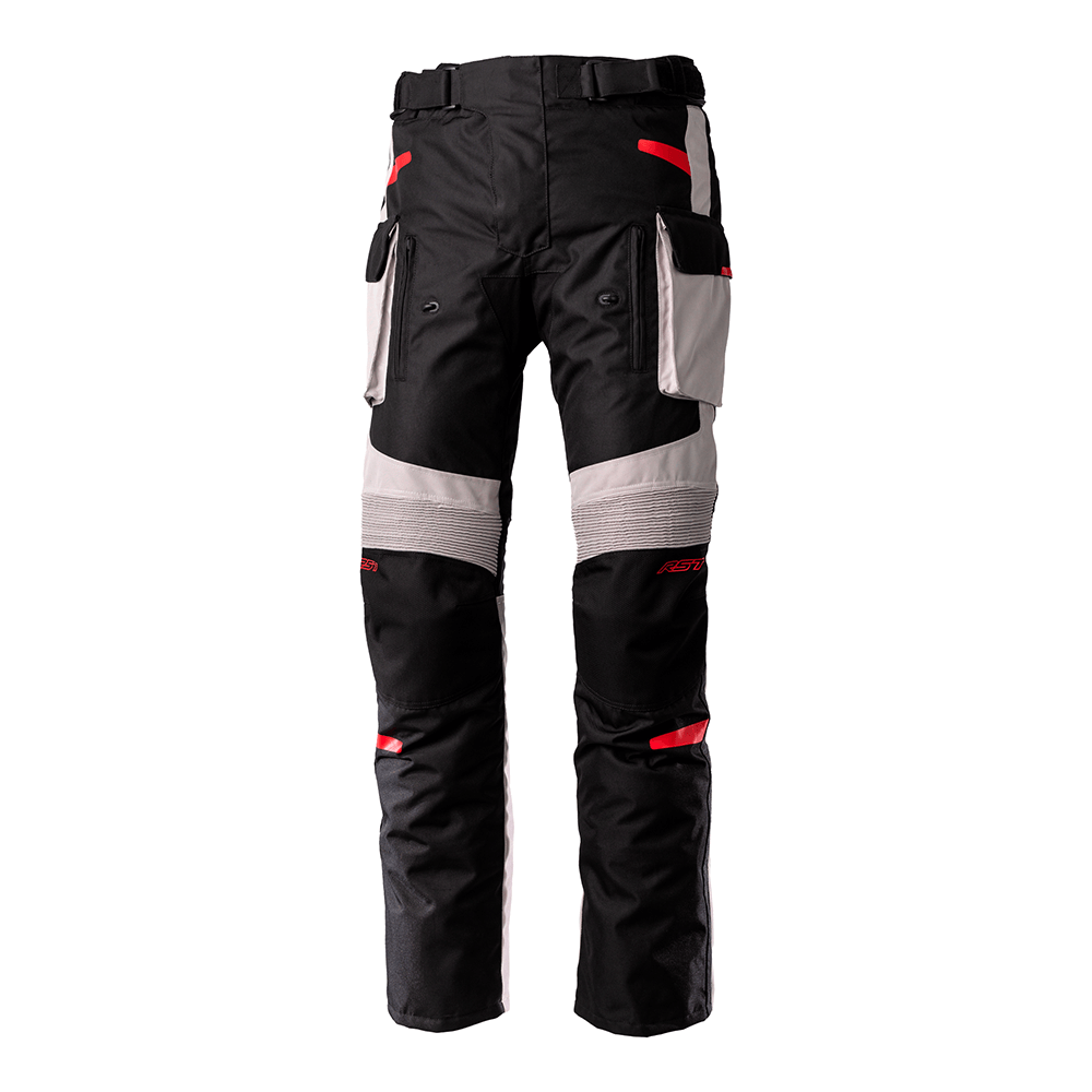 RST ENDURANCE TEXTILE PANT [BLACK/SILVER/RED]