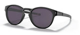 Oakley Latch Sunglasses - Matte Black with Prizm Gray Lens
