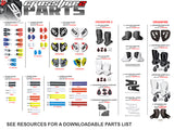 SIDI Crossfire II & Crossfire Boot Parts