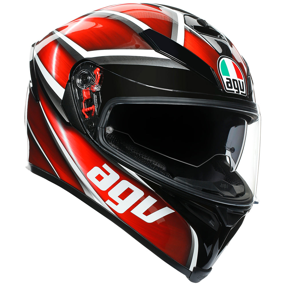 AGV K5 S [TEMPEST BLACK/RED]