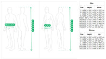 Load image into Gallery viewer, Spidi fabric pants size chart - man &amp; woman