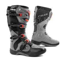 Load image into Gallery viewer, Falco Level Adult MX Boots - Grey/Red
