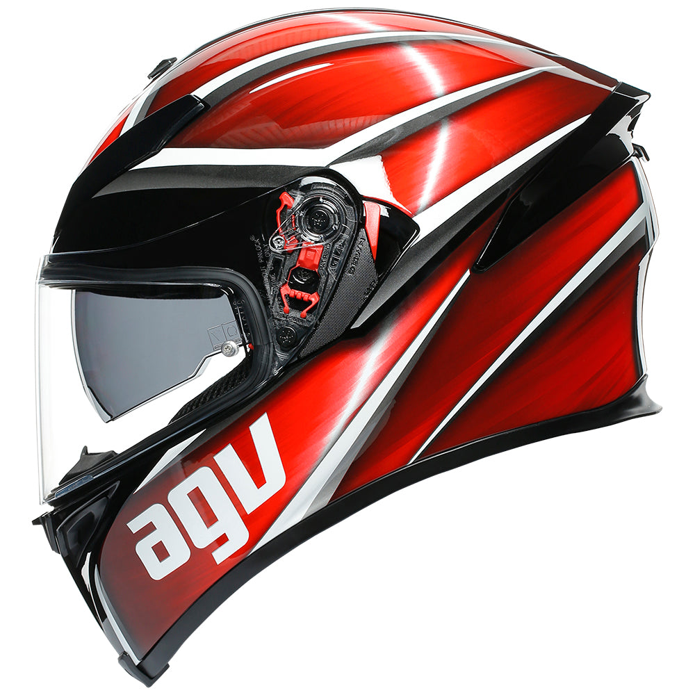 AGV K5 S [TEMPEST BLACK/RED]