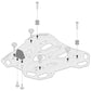 SW Motech Adventure-Rack Adapter Kit for Givi Monokey