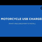 Quad Lock USB Motorcycle Charger