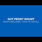 Quad Lock Bicycle Out Front Bicycle Mount - Pro
