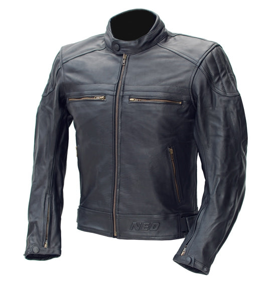 NEO Rebel Leather Jacket - Retro Style