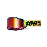 100% Accuri 2 UTV Special Goggles KB43 Dspray - Mirror Red Lens