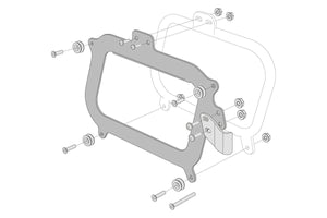 SW Motech Trax Adaptor Side Carrier for Givi