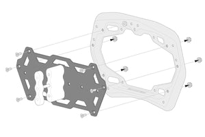 SW Motech Pro Side Carrier Adapter Kit for Rotopax