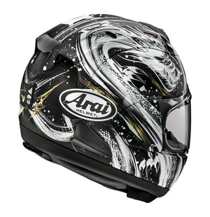 Arai RX-7V Evo Helmet - Kiyonari Black/Silver