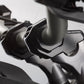 SW Motech Offset 22mm Handlebar Riser - H=30mm Back 21mm - Black