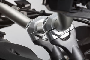 SW Motech 22mm Handlebar Riser - Silver