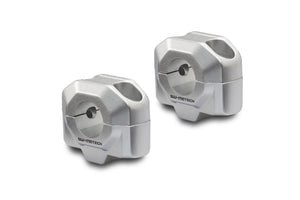 SW Motech 22mm Handlebar Riser - Silver